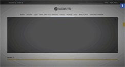 Desktop Screenshot of narowery.pl
